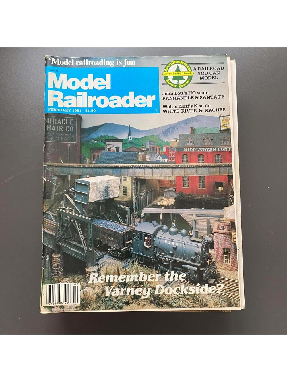 Model Railroader February 1981 Vintage History Magazine